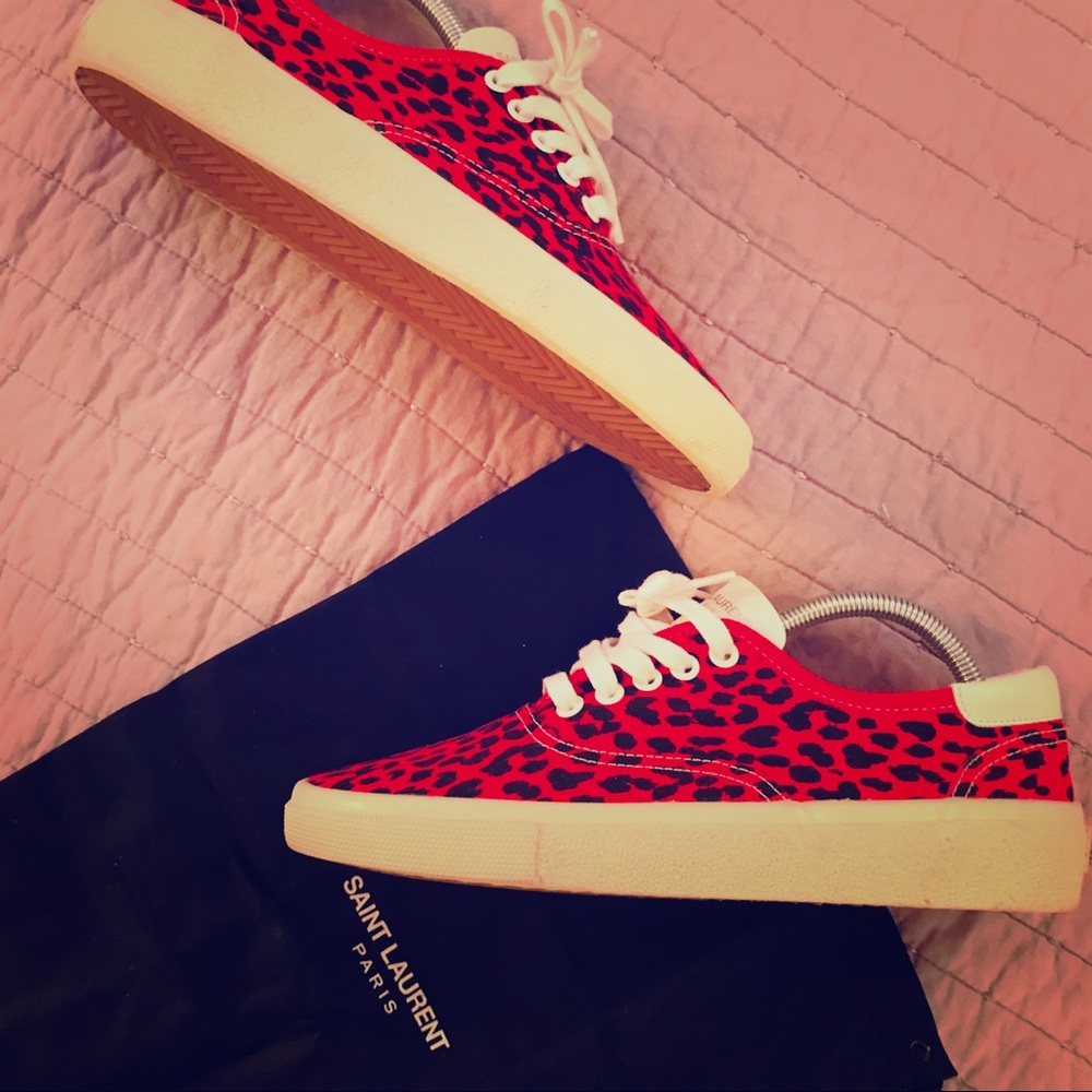 SAINT LAURENT - BOBCAT SKATE SNEAKERS